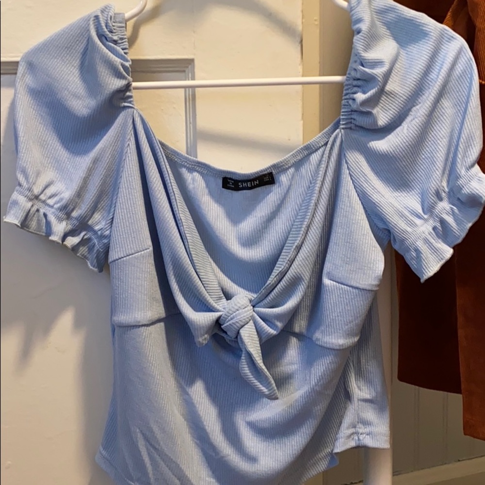Pretty blue shirt